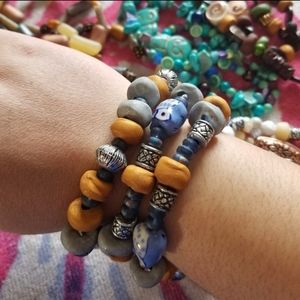 🆕️Handmade Blue Birds Meditation Necklace/Bracelet